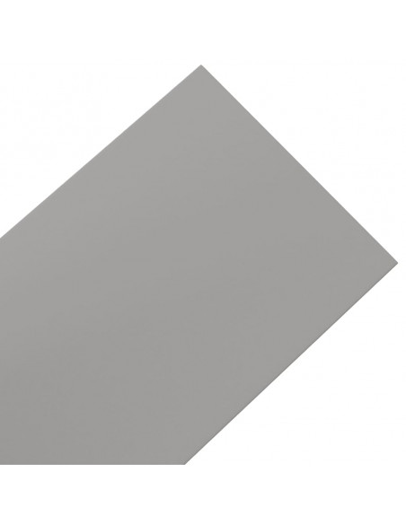 Bordature da Giardino 3 pz Grigie 10 m 20 cm in Polietilene