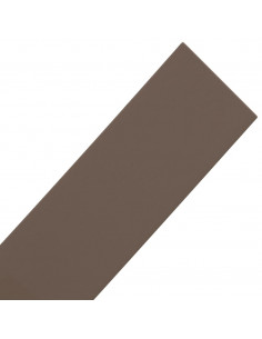 Bordature da Giardino 4 pz Marroni 10 m 10 cm in Polietilene