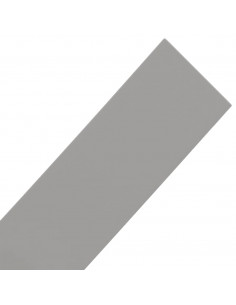 Bordature da Giardino 5 pz Grigie 10 m 10 cm in Polietilene