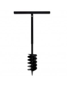 Trapano da terra con manico 150 mm con Tubo di prolunga Acciaio 5 m