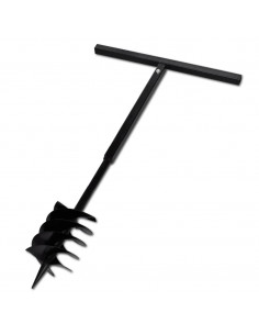 Trapano da terra con manico 180 mm con Tubo di prolunga Acciaio 9 m