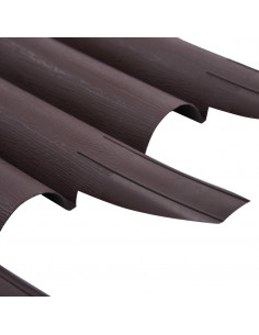 Bordature per Prato 36 pz Marroni 10 m in PP
