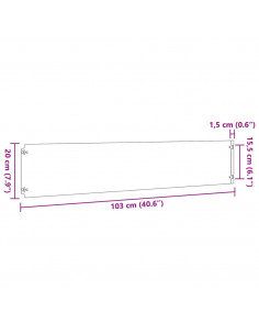 Bordure per Prato 10 pz 20x103 cm Flessibili in Acciaio Corten