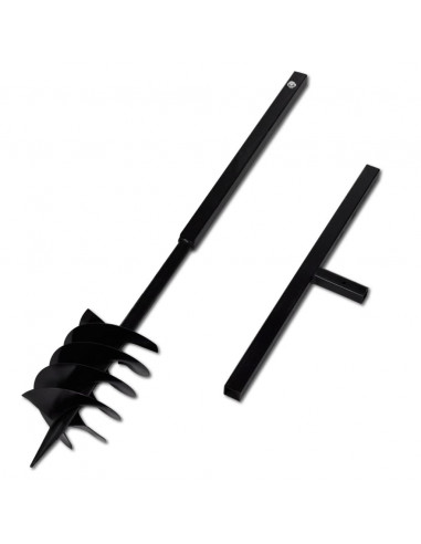 Trapano da terra con manico180 mm con Tubo di prolunga Acciaio 13 m