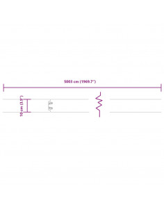 Bordure per Prato 50 pz 10x103 cm Flessibili in Acciaio Corten
