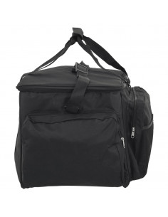 Borsa da Pesca Impermeabile Nera in Tessuto Oxford