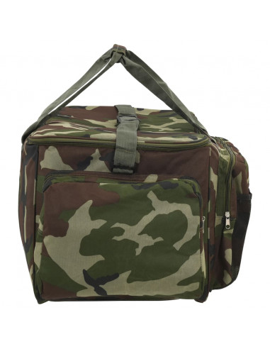 Borsa da Pesca Impermeabile Verde Mimetico in Tessuto Oxford