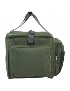 Borsa da Pesca Impermeabile Verde Scuro in Tessuto Oxford