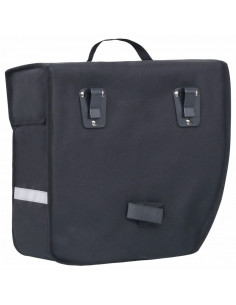 Borsa Singola Bicicletta Impermeabile per Portapacchi 21 L Nero