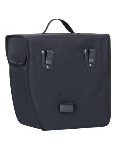 Borsa Singola Bicicletta Impermeabile per Portapacchi 21 L Nero