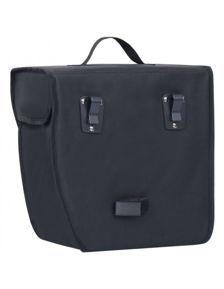Borsa Singola Bicicletta Impermeabile per Portapacchi 21 L Nero