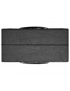 Borse Porta Cuscini Giardino 2pz Nere 150x75x75 cm Polietilene