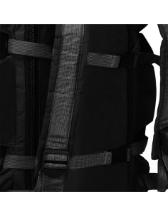 Borsone da Viaggio Stile Militare 3 in 1 90 L Nero