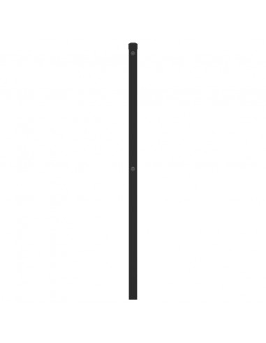 Testiera in Metallo Nero 100 cm