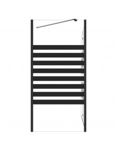 Box Doccia a Strisce 120x68x130 cm in Vetro Temperato