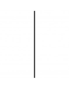 Box Doccia Pieghevole 3 Pannelli 130x130 cm in ESG Nero