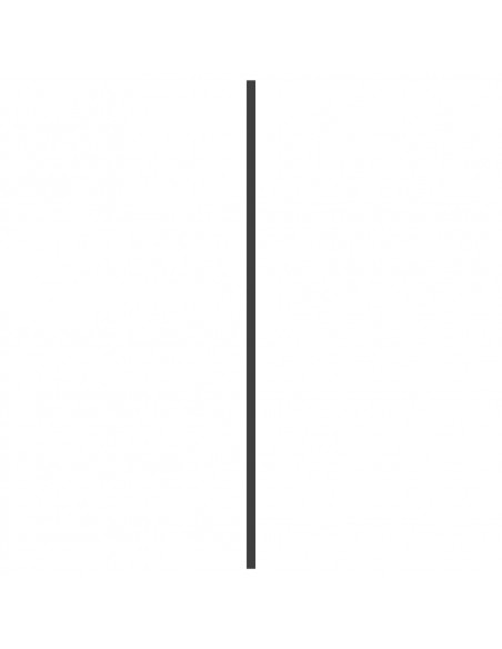 Box Doccia Pieghevole 3 Pannelli 130x130 cm in ESG Nero