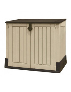 Box porta attrezzi Keter K249229K590KK STORE IT OUT Midi Beige e Marro