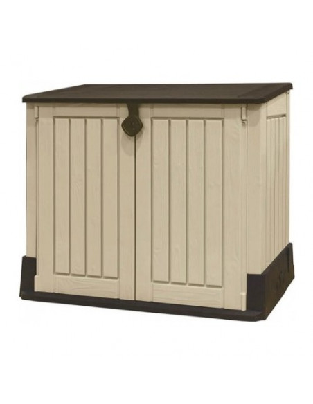 Box porta attrezzi Keter K249229K590KK STORE IT OUT Midi Beige e Marro