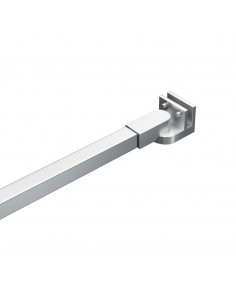 Braccio di Supporto per Doccia in Acciaio Inox 70-120 cm
