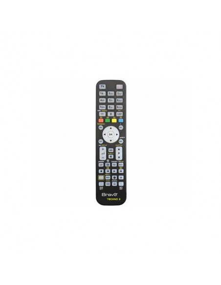 Bravo TECHNO 3 IR Wireless Pulsanti Nero telecomando