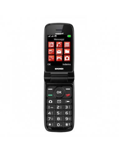 Brondi Magnum 4 7,11 cm (2.8") Blu, Porpora Telefono cellulare basico
