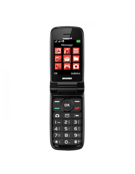 Brondi Magnum 4 7,11 cm (2.8") Blu, Porpora Telefono cellulare basico