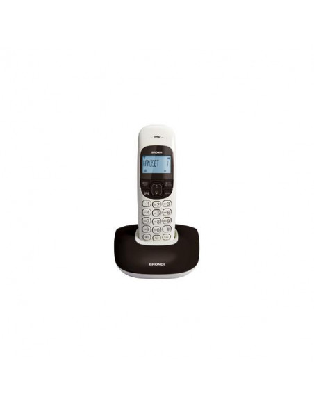 Brondi Nice DECT Identificatore di chiamata Nero, Bianco