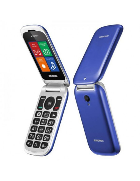 Brondi Stone+ 6,1 cm (2.4") Blu Telefono cellulare basico
