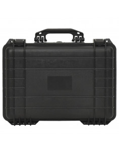 Valigetta da Volo Portatile Nera 47x36x18 cm in PP