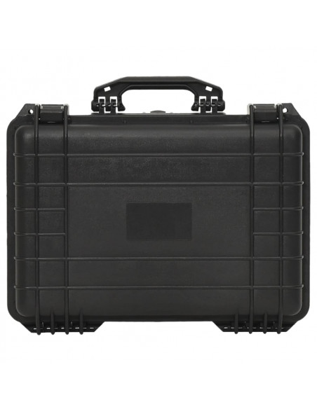 Valigetta da Volo Portatile Nera 47x36x18 cm in PP