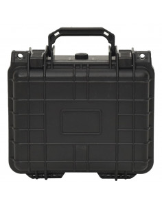 Valigetta da Volo Portatile Nera 27x25x18 cm in PP