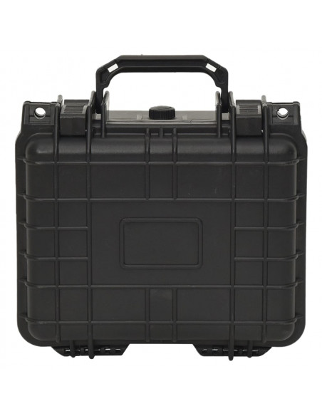 Valigetta da Volo Portatile Nera 27x25x18 cm in PP