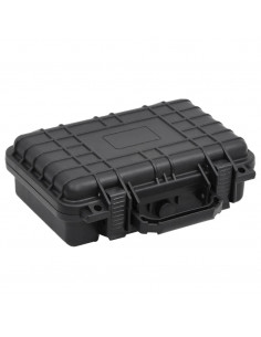 Valigetta da Volo Portatile Nera 30x22x10 cm in PP 2