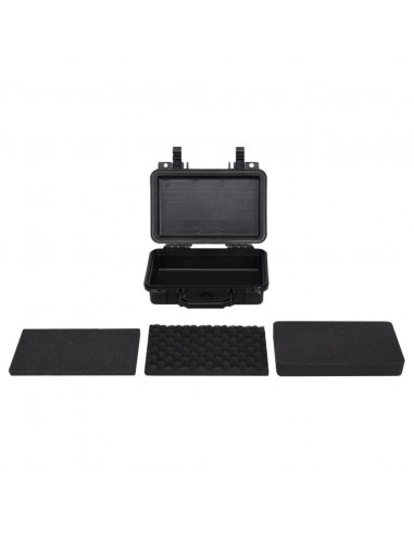 Valigetta da Volo Portatile Nera 30x22x10 cm in PP