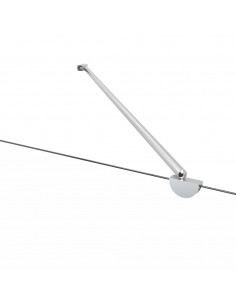 Cabina da Bagno 120x68x130 cm in Vetro Temperato a Righe