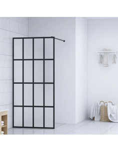 Cabina Doccia con Schermo in Vetro Temperato Glassato 100x195cm