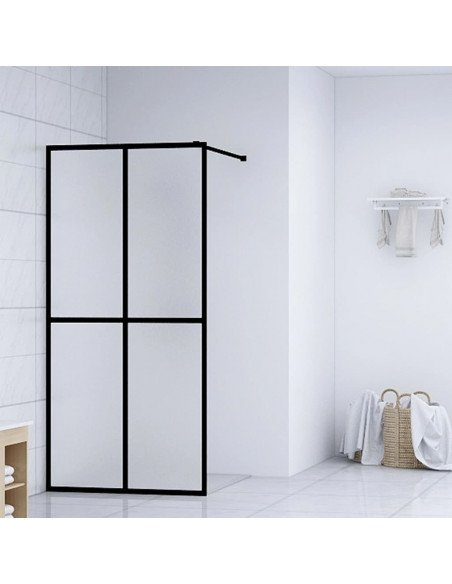 Cabina Doccia con Schermo in Vetro Temperato Glassato 140x195cm