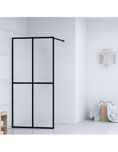 Cabina Doccia con Schermo in Vetro Temperato Glassato 80x195 cm