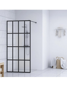 Cabina Doccia con Vetro Temperato Trasparente 100x195 cm