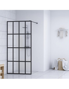 Cabina Doccia con Vetro Temperato Trasparente 140x195 cm