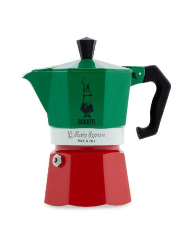 Caffettiera Bialetti 0005322NP MOKA EXPRESS Tricolore Tricolore