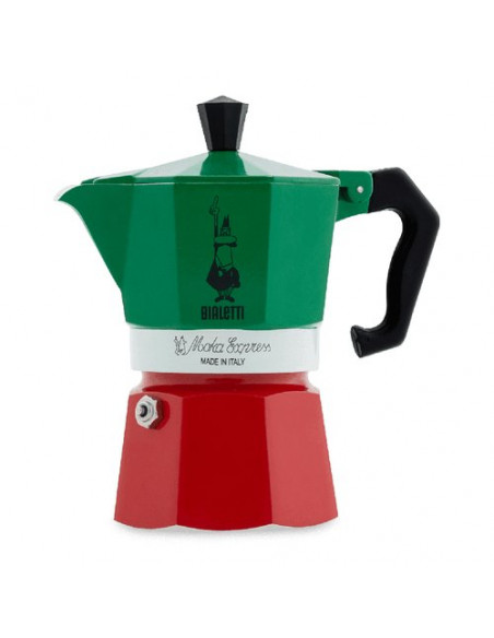 Caffettiera Bialetti 0005322NP MOKA EXPRESS Tricolore Tricolore