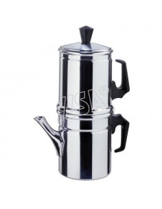 Caffettiera Ilsa 0004003 NAPOLETANA Cromo lucido Cromo lucido