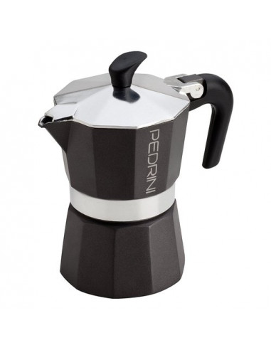 Caffettiera Pedrini 9111 AROMA COLOR Antracite Antracite
