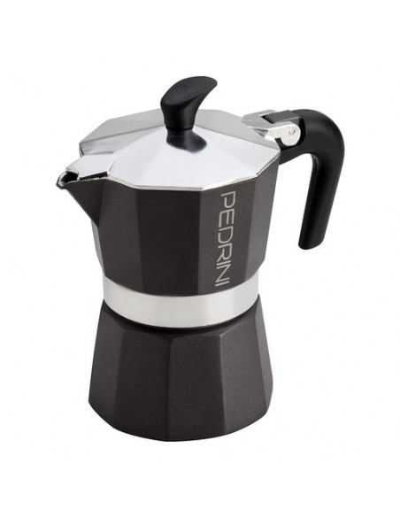 Caffettiera Pedrini 9114 AROMA COLOR Antracite Antracite