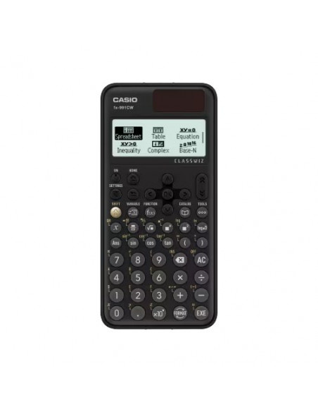 Calcolatrice Casio FX 991CW W ET V FX SERIES Classwiz CW Black Black
