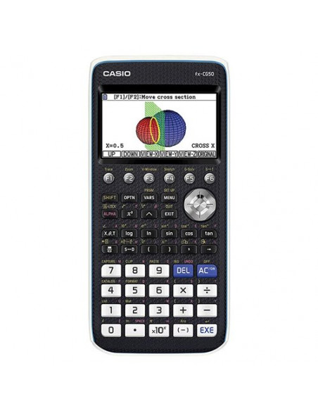 Calcolatrice Casio FX CG50 W EH FX SERIES Natural VPAM Black e White B