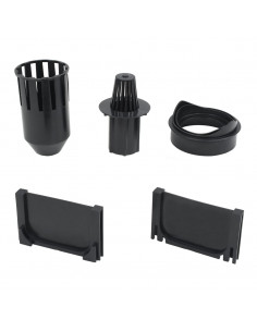 Canalette di Drenaggio 3 pz Acciaio Zincato 3 m