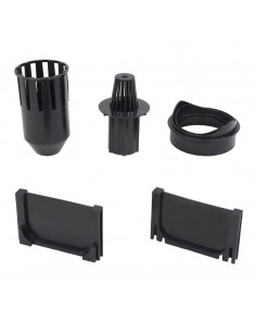 Canalette di Drenaggio 3 pz Plastica 3 m